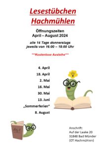 Weihnachtsgeschichten für Kinder im Lesestübchen @ Lesestübchen Hachmühlen