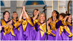 Auftritt des Gospelchores JOY MESSAGE am Vorabend der Konfirmation @ ev.-luth. Kirche St. Martini Hachmühlen