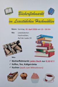 Bücherflohmarkt im Lesestübchen Hachmühlen @ Lesestübchen Hachmühlen
